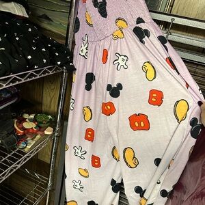 Mickey Mouse long pants romper